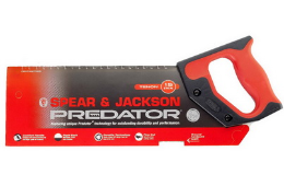 SPEAR & JACKSON - PREDATOR Hardpoint Tenon Saw 300mm
Tenon  <br/>
Fine 15 PPI