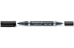 STAEDTLER Marker Double Ended Black
Double Ended -
Black