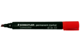 STAEDTLER Marker Chisel Point Red
Chisel Point -
Red